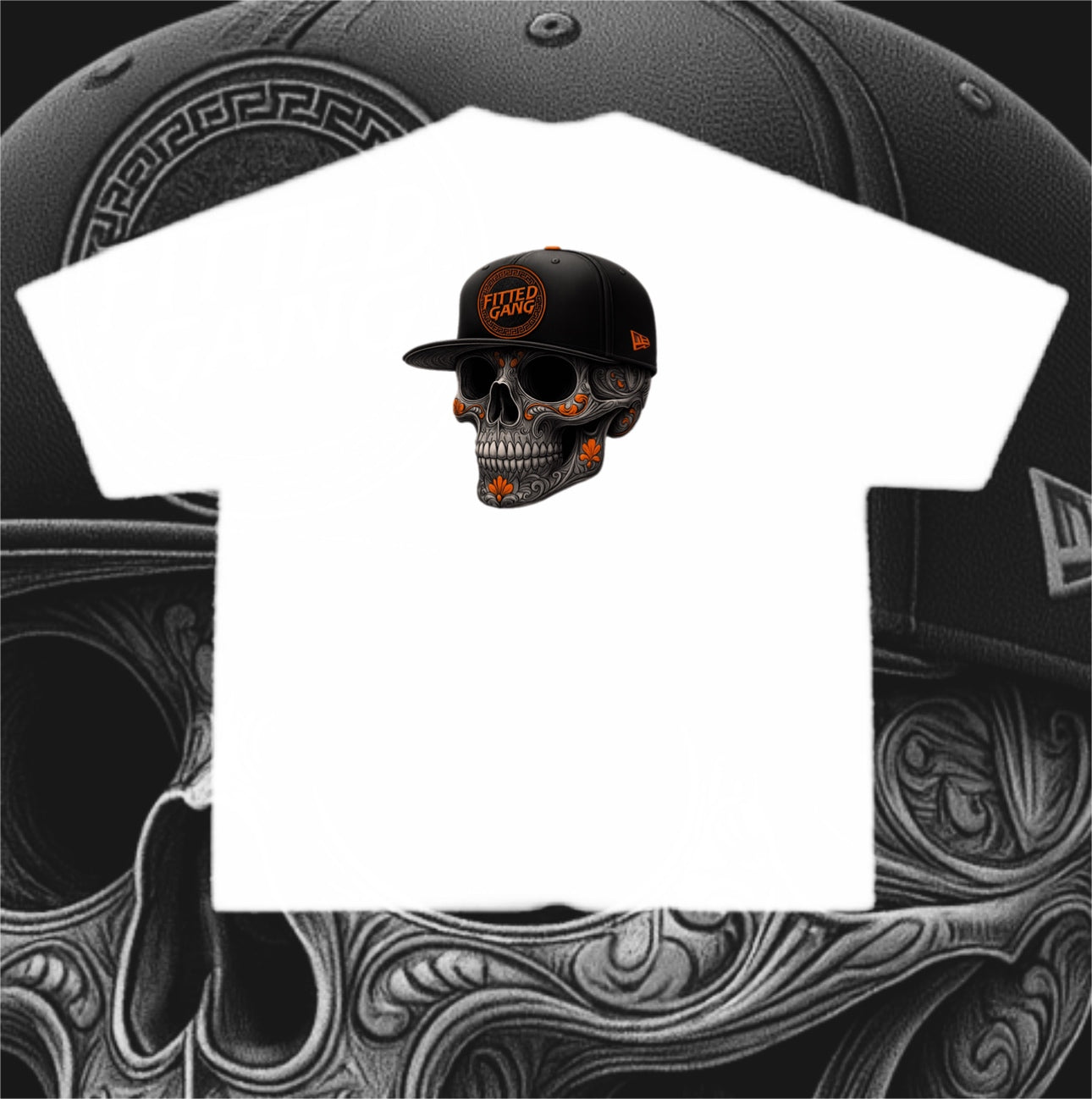 Fitted Gang Sugar Skull